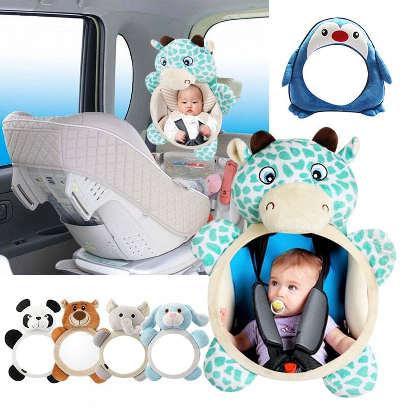 KidsToy™ - Adjustable cartoon mirror for car - Breastfeeding Hawlayn